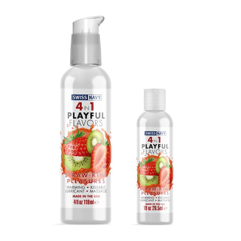 Swiss Navy 4in1 Straw-Kiwi Pleasures